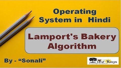 OS - Unit 2 - Part 6 -" Lamport