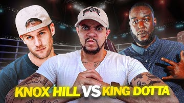 WE GOT SOME YOUTUBE BEEF!!!! King Dotta VS Knox Hill - All 3 Disses (REACTION)