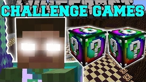 US Minecraft | DELTA HEROBRINE CHALLENGE GAMES - Lucky Block Mod - Modded Mini Game