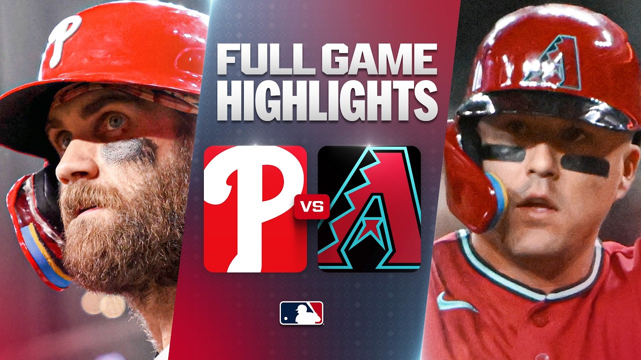 [MLB] 필라델피아 필리스 0 : 1 애리조나 다이아몬드백스 경기 결과·하이라이트