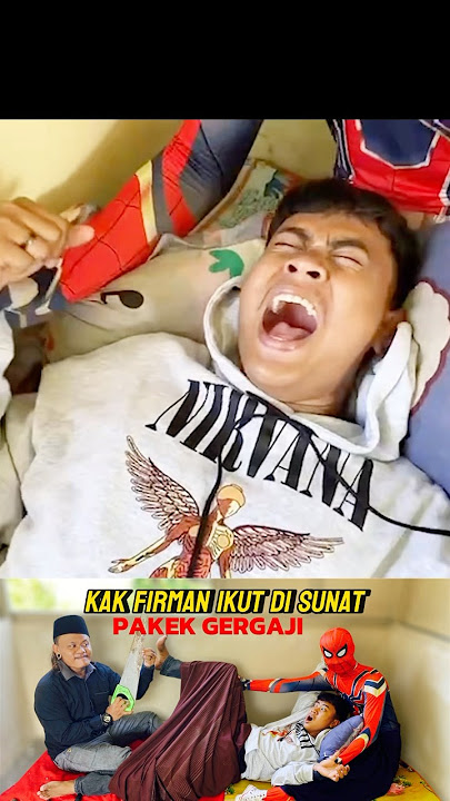 BROTHER FIRMAN GETTING CIRCUMCISED #funny #circumcisionathome #laugh #circumcision #scary #comedy