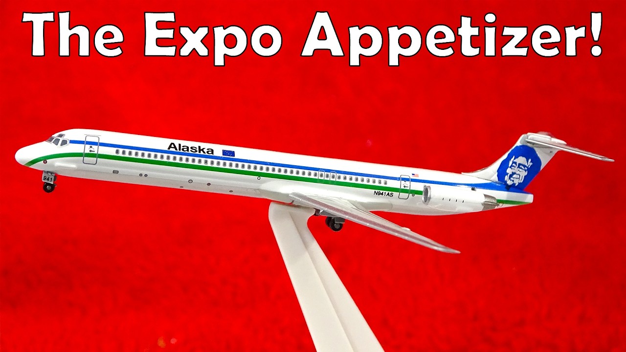 Jet-X Alaska McDonnell Douglas MD-82 Unboxing! - YouTube