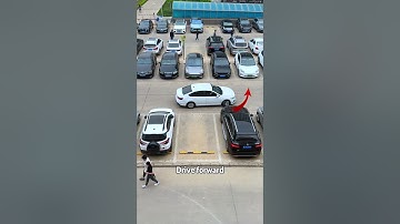 Parking skills that 1 billion people don’t know, free teaching!#car