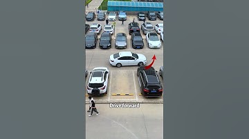 Parking skills that 1 billion people don’t know, free teaching!#car