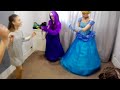 Аниматоры. Золушка и Фея Крёстная.  Детский праздник.Cinderella.