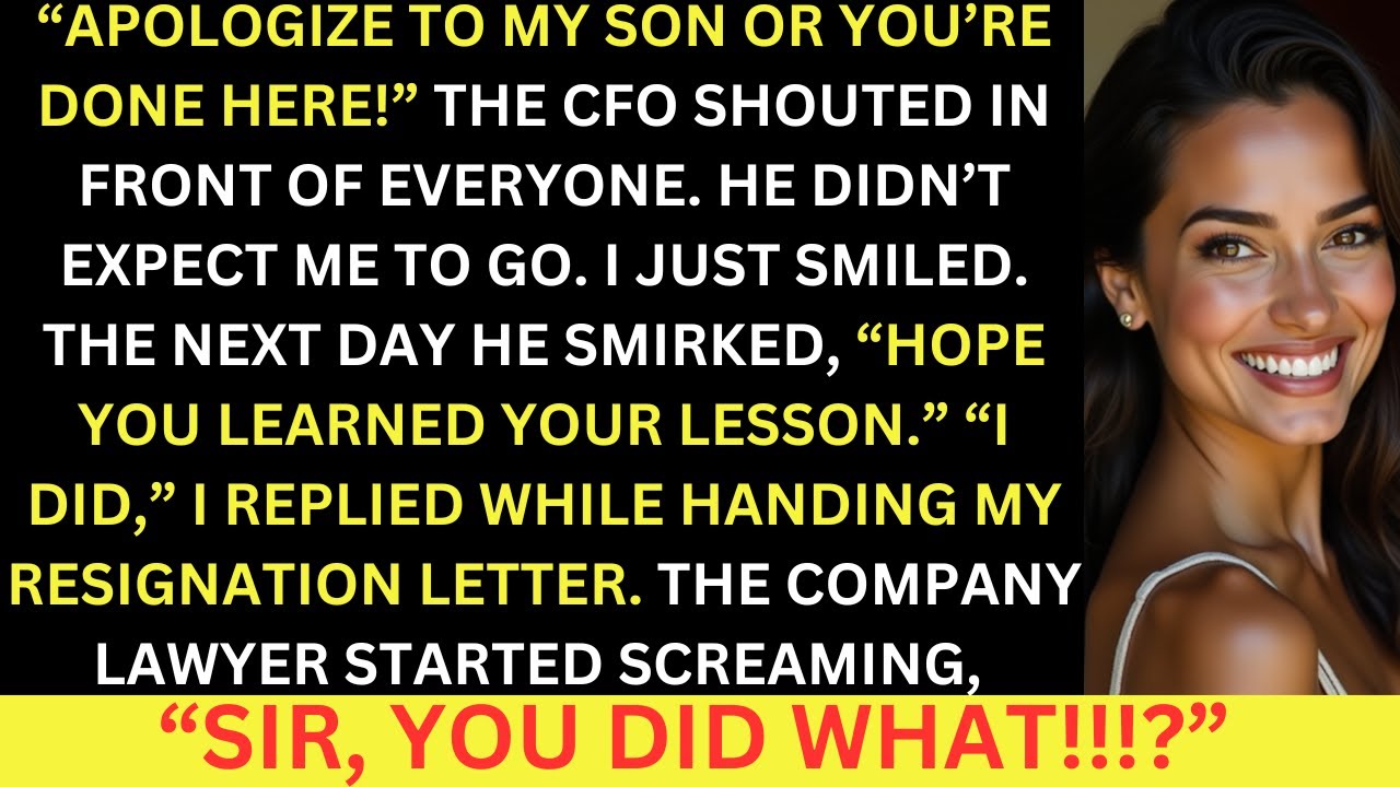 «Извинитесь перед моим сыном, или вам конец!» Я уволился, и тут юрист компании начал кричать...