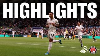 Swansea City v Charlton Athletic | Highlights