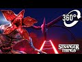 Roller coaster in the upside down  stranger things  360 vr  8k ambisonics