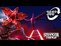 Roller Coaster in the Upside Down | Stranger Things | 360 VR Video | 8K Ambisonics