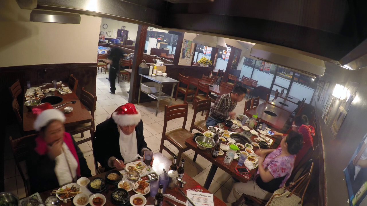 Korean BBQ DINNER with family Christmas 2016 YouTube