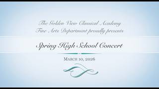 GVCA Spring High School Concert 2026