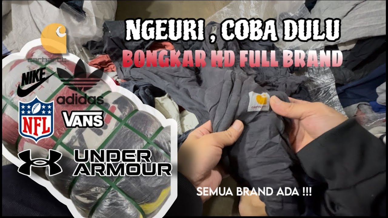 SEMUA BRAND ADA , NGEURII 😱 #thrifting #vintage #videoviral #videoyoutube #fashion #bongkarball