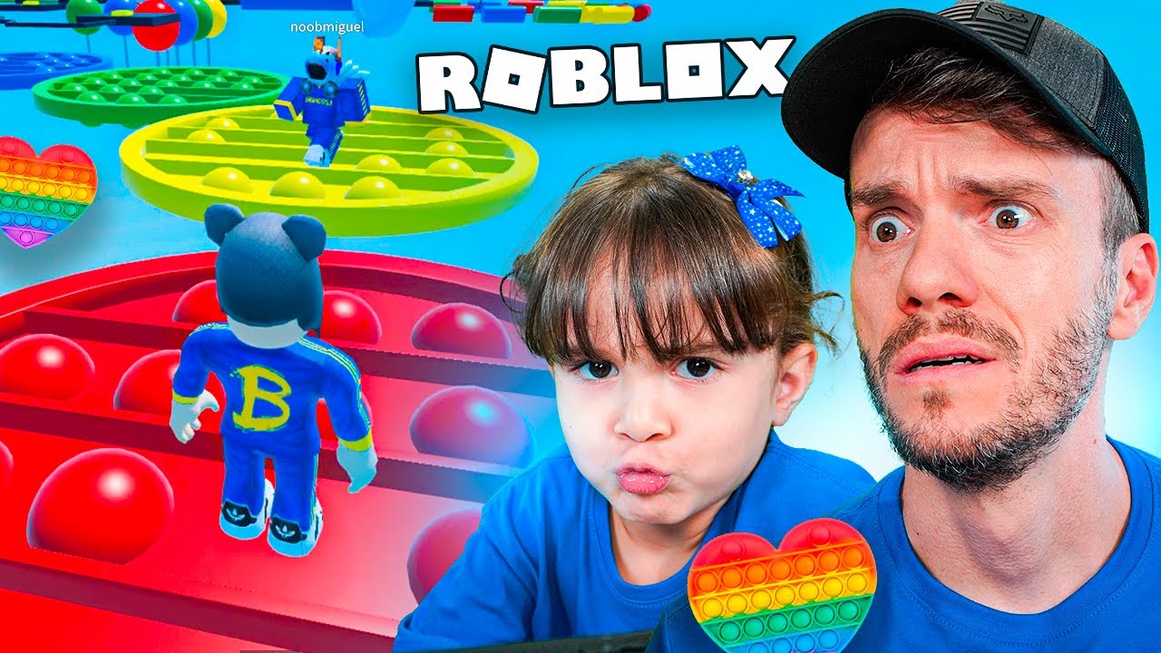 VIRAMOS UMA BOLHA NO ROBLOX - Brancoala Games 