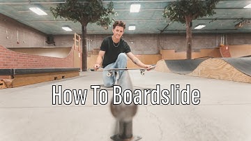 How To Boardslide On A Skateboard!!(THE EASIEST WAY)
