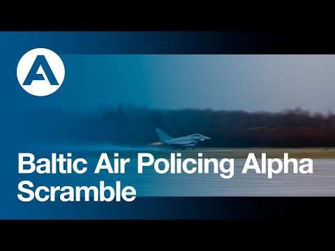 Baltic Air Policing Alpha Scramble