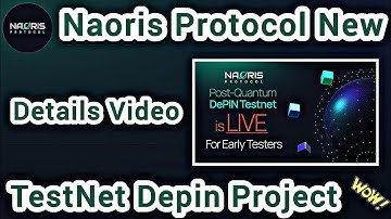 Naoris Protocol AirDrop Full Details Guide & Working Video