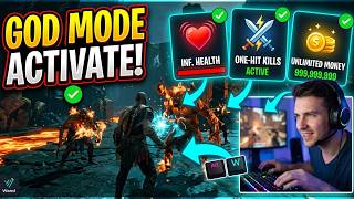 How to Get UNLIMITED CASH & GOD MOD in ANY Game..! (Much More)