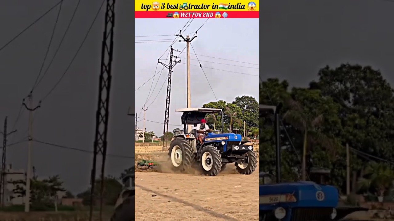 top 3 best tractor in india 😱 -- 