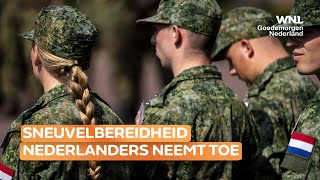 Bijna helft Nederlanders bereid te vechten voor het vaderland