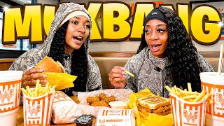 Mya Nicole & Miya WHATABURGER MUKBANG! 🍔🔥