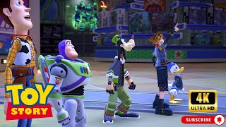Kingdom Hearts 3 Toy Story Full Cutscene Movie 4K