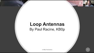 Loop Antennas Presentation By KB0P | East Coast Reflector Presentation