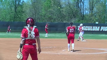 Highlights Tusculum Softball vs UVA Wise April 18, 2023