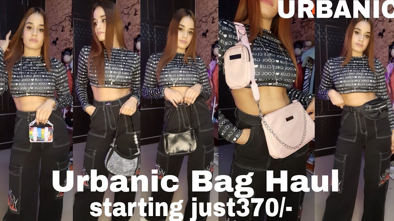 Urbanic Bag Haul Video Trendy Bags for Women's Urbanic Edition