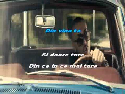 Alex Velea- Din Vina Ta ( Karaoke)