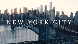 1 Hour New York City aerial view  4K Drone