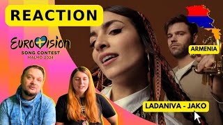 🔊 Реакція на LADANIVA - 'Jako' - Armenia 🇦🇲 | Eurovision 2024