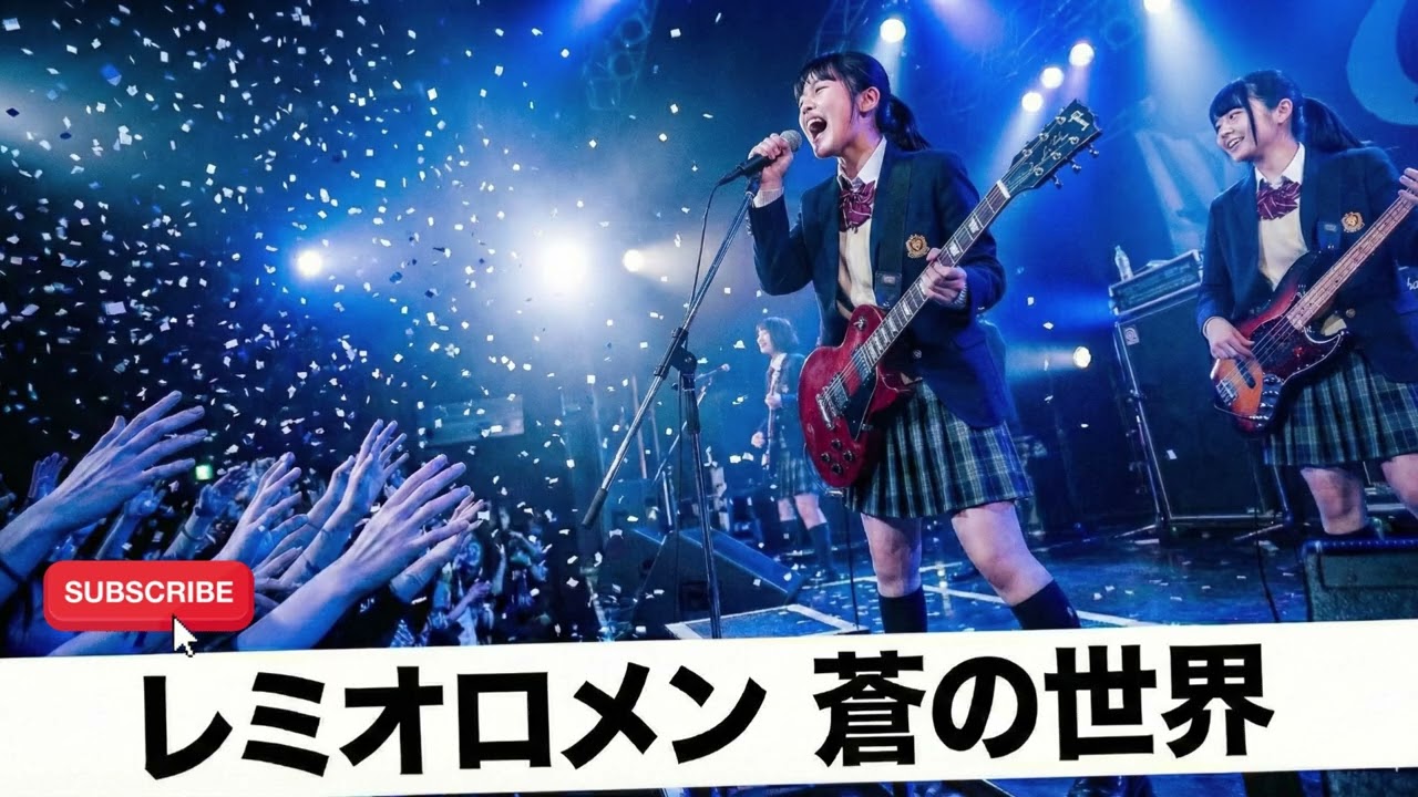レミオロメン 蒼の世界｜Japanese Girls AI Rock Band｜邦楽カバー