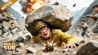 картинка: 💥Враг устроил засаду на войска, но они спрятались за холмом и раздавили их падающими валунами!