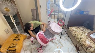 اول تجهيزات قبل الولاده اخيراً بنجهز غرفه بنتنا لاستقبالها 🥹💕