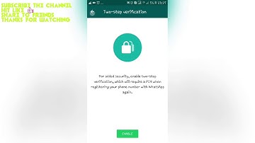 How To Secure Your Whatsapp Account With 2 Step Verification Security Feature? [Video Tutorial]