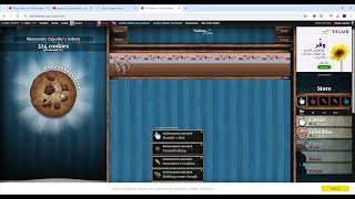 playing cookie clicker #1