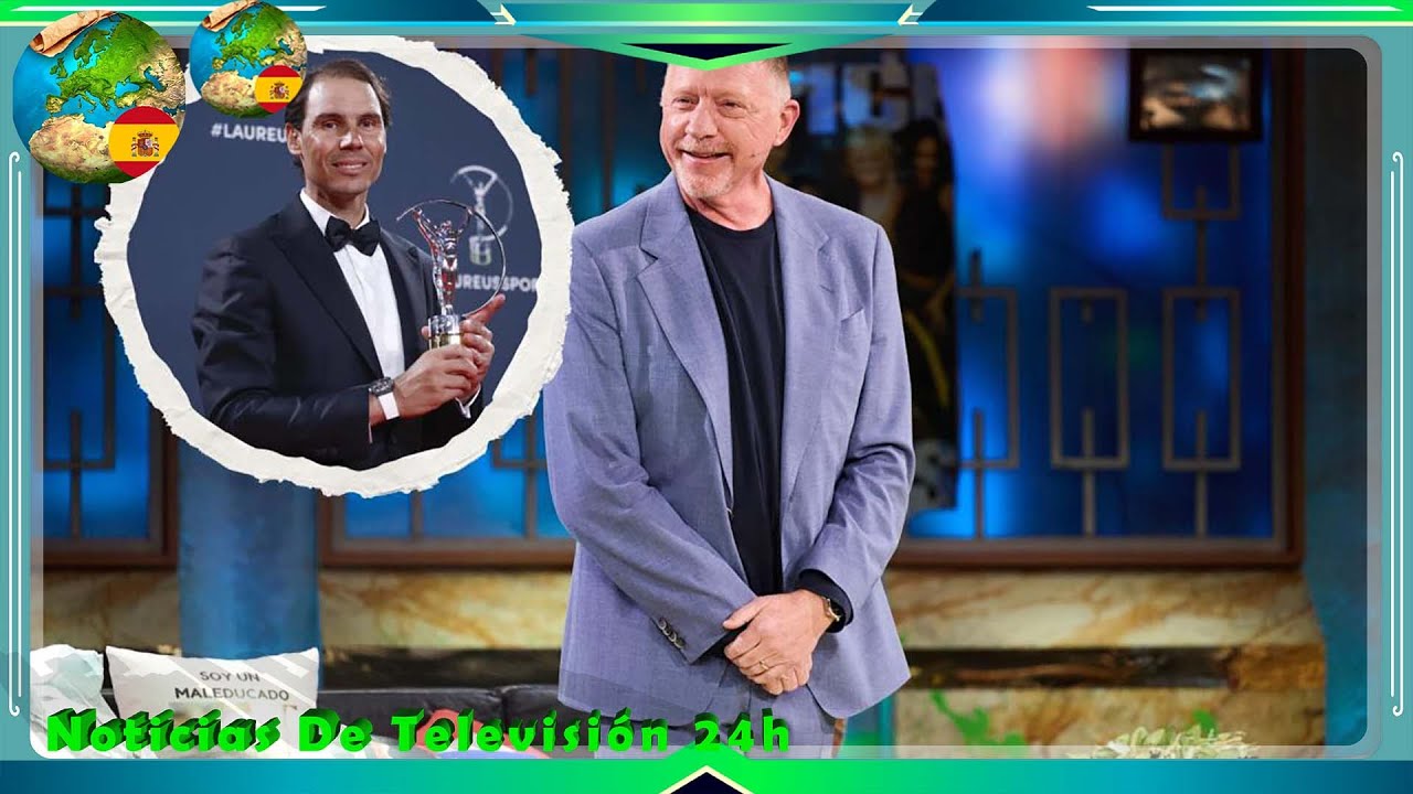 Boris Becker desvela en ‘La Revuelta’ su curiosa relación con Rafa Nadal cuando era un niño “Con 14