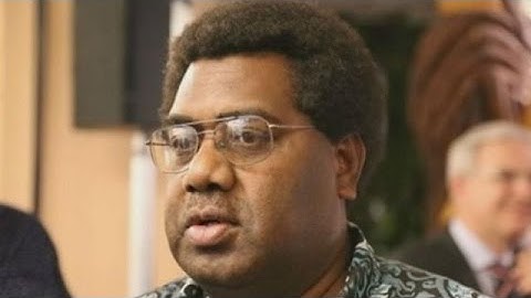 El presidente del Parlamento de Vanuatu se concede el indulto