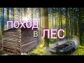 ПОХОД С НОЧЕВКОЙ В ЛЕС,РЫБАЛКА ГОТОВЛЮ ,СКУМБРИЯ НА УГЛЯХ