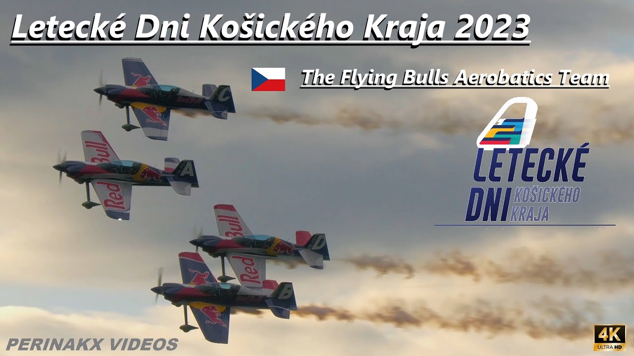 The Flying Bulls Aerobatics Team 🇨🇿 ▲ XA-42 ▲ Košice Airshow 2023
