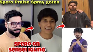 Spero On sensei Igling improvement 😢 Spero Praise Spraygod Goten Performance 😱