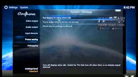 KODI XBMC update system settings