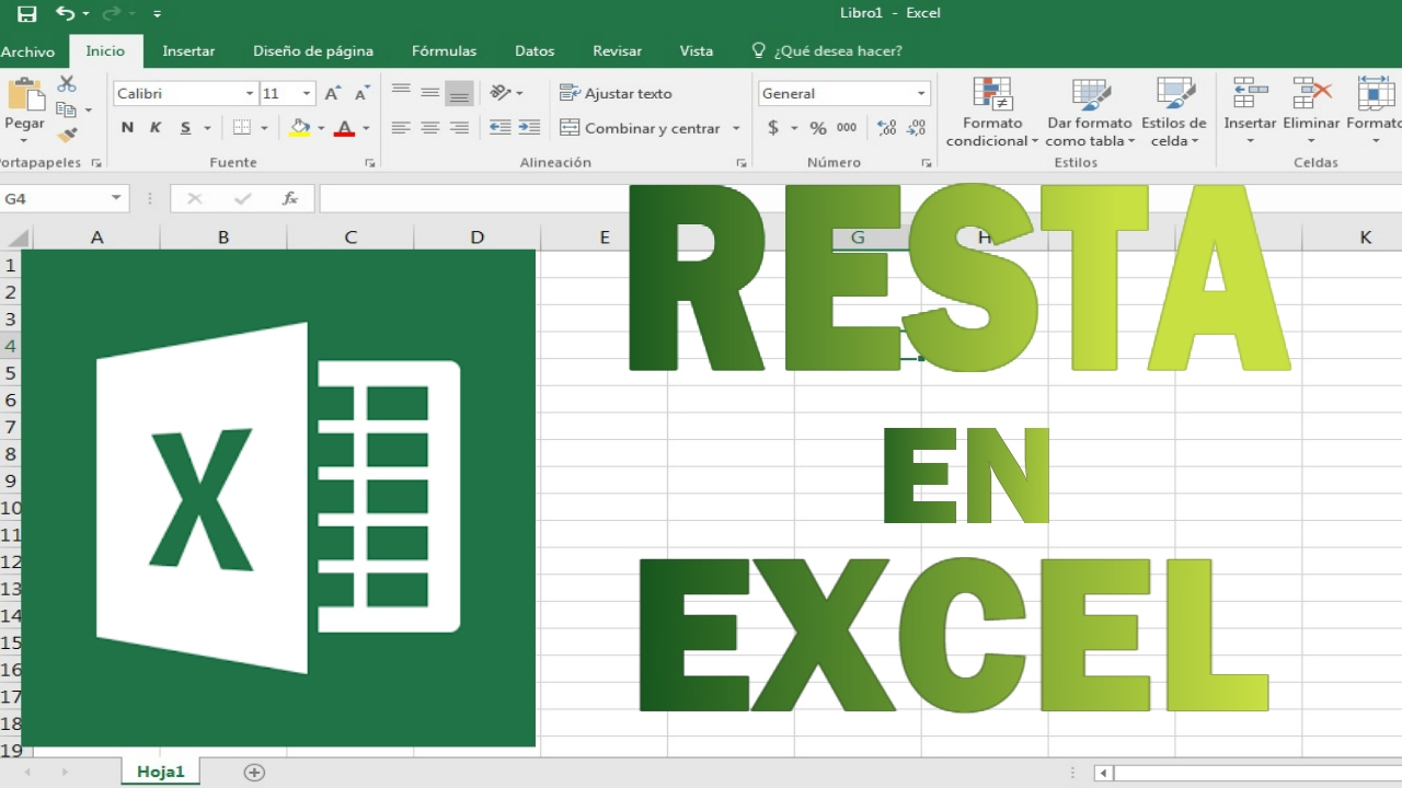 Aprende A Restar En Excel Youtube