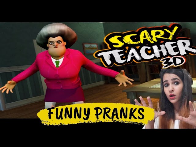 No Kidding!! It's terrifying to play Scary Teacher 3D - Gameplay