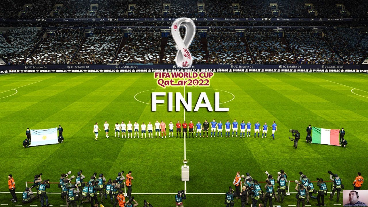PES 2021 ARGENTINA Vs ITALY FINAL FIFA World Cup 2022 Full Match 
