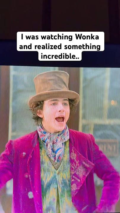 Love this connection 🤯🤯🤯 #wonka #timotheechalamet #shorts