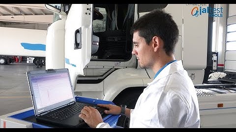 JALTEST VIDEOBLOG, ADAS CALIBRATION EQUIPMENT (SCANIA R450 EURO 6)