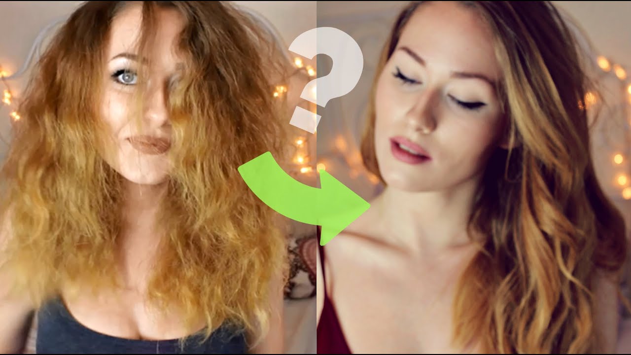 Haarroutine Krause Locken Bandigen Meine Naturhaare Youtube