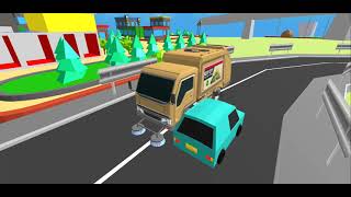 Urban Garbage Truck Driving Waste Transporter HD Gameplay by FunStop3D screenshot 3
