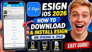eSign Download iOS 2026 - How To Download & Install eSign on iPhone & iPad➡️DIRECT INSTALL NO PC screenshot 1